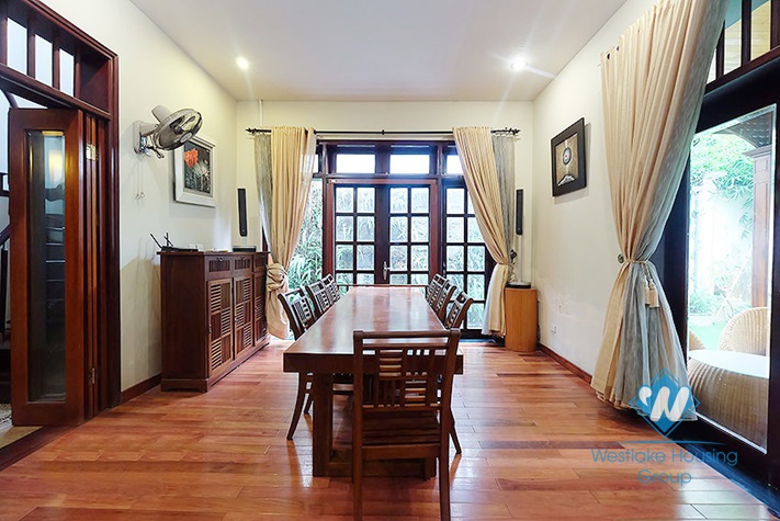 Beautiful house for rent in C block, Ciputra, Hanoi